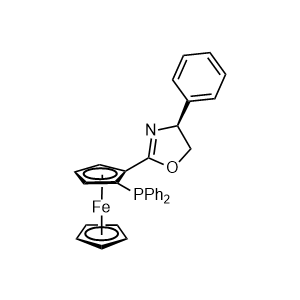 (2R)-1-[(4S)-4,5-二氫-4-苯基-2-噁唑基]-2-(二苯基膦)二茂鐵